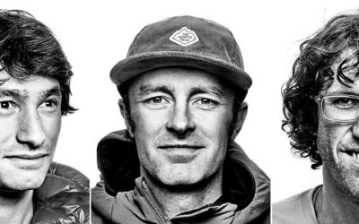 HANSJÖRG AUER, DAVID LAMA, JEFF ROSKELLEY TRAVOLTI DA UNA VALANGA IN CANADA