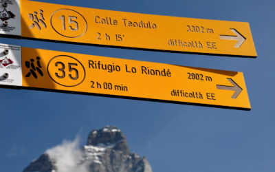 DA PLAN MAISON AL RIFUGIO DUCA DEGLI ABRUZZI E ALLA CROCE CARREL (ALPI PENNINE, VALLE D’AOSTA)